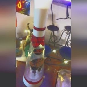 Vintage Jim Beam wind-up musical decanter w dancing couple